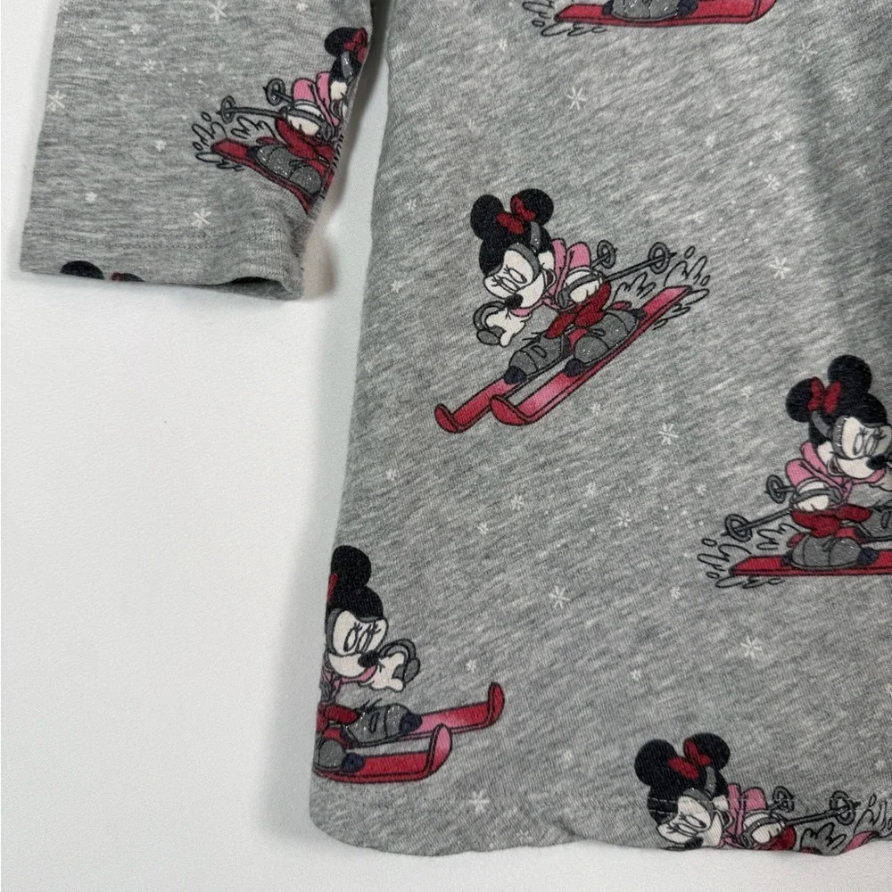 GAP x DISNEY Minnie Mouse Ski Dress Long Sleeve Toddler 18-24 Months Winter‎